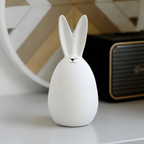 Bunny Figurine Minimalist White Decorative Accent