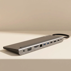 Pro USB-C Laptop Docking Station 11-in-1 with HDMI Ethernet USB Hub