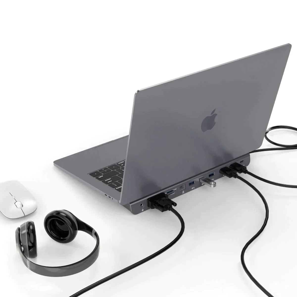 Pro USB-C Laptop Docking Station 11-in-1 with HDMI Ethernet USB Hub