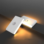 Wall Mounted LED Lamp with Motion Sensor 360 Degree Rotating Magnetic Mount