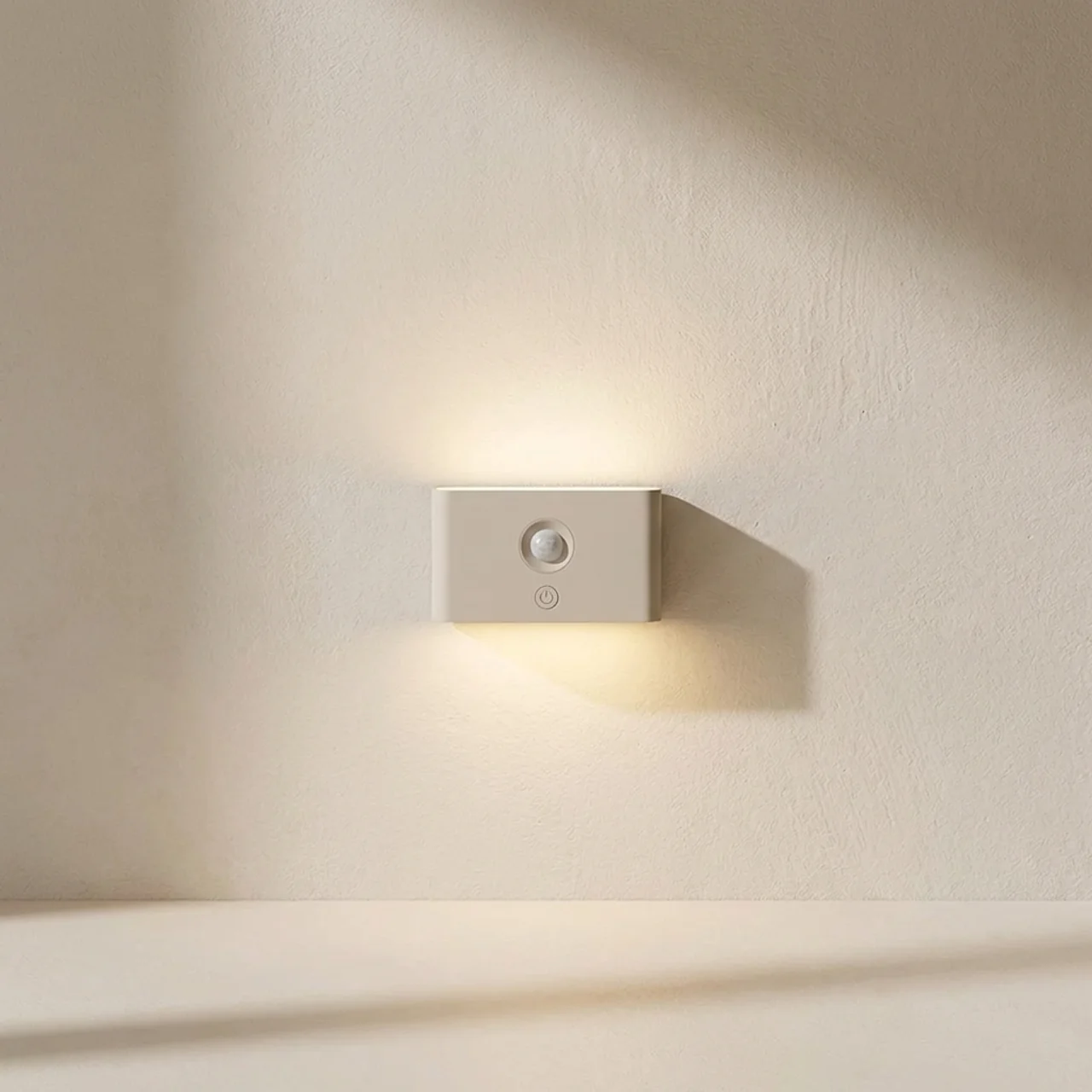 Wall Mounted LED Lamp with Motion Sensor 360 Degree Rotating Magnetic Mount