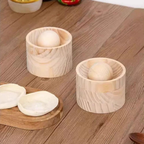 Dumpling Wrapper Press with Ergonomic Handle and Polished Surface