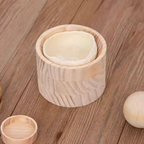 Dumpling Wrapper Press with Ergonomic Handle and Polished Surface