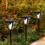 Solar LED Motion Sensor Garden Post Light for Enhanced Outdoor Safety