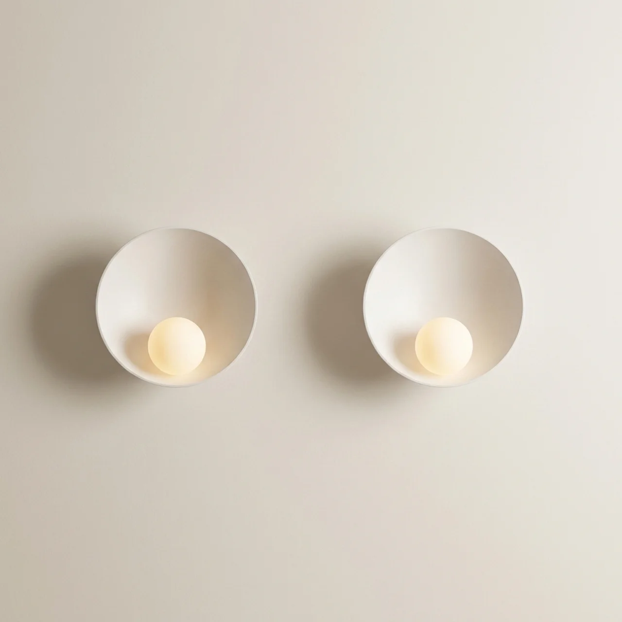 Glass Wall Sconce Modern Round Clear Shade Wall Mounted G9 Light