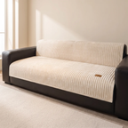 Couch Cover Protector – Quilted Washable Slipcover for Sofas and Sectionals