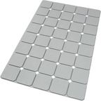 Non Slip Bathtub Mat Foldable with Suction Cups and Drainage Holes