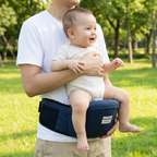 Baby Carrier Hip Seat with Quick Release Clip and Waist Support