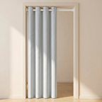 Thermal Door Curtain with Blackout Fabric and Draft Reduction
