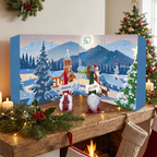 Christmas Advent Calendar with 24 Plush Gnome Figures