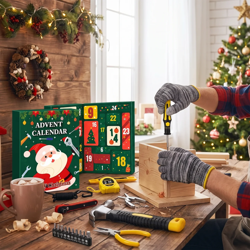 2026 Tool Advent Calendar with 24 DIY Hand Tools