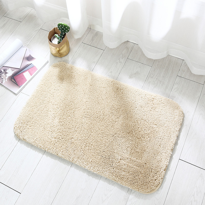 Bath Mat, Non-Slip Backing, Absorbent Fabric, Multiple Sizes