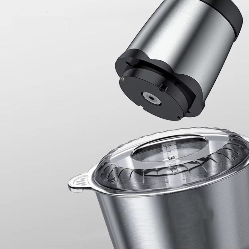 2L Food Chopper with 300W Motor and 4D Quad-Blade System – Stainless Steel Vegetable Chopper for Efficient Meal Prep 2