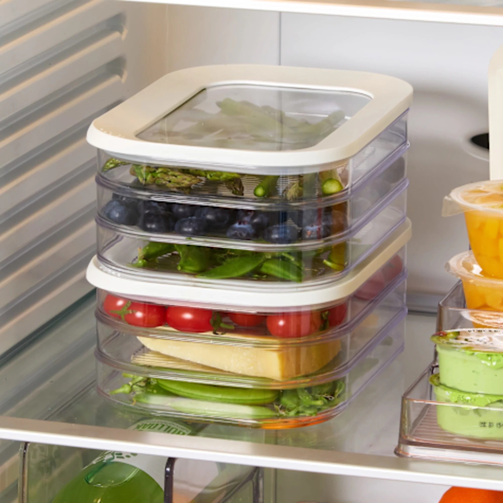 Transparent Airtight Meat Preservation Box for Fridge – Durable Storage Container for Bacon and Meats 4