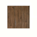 Wooden panel with dimensions indicated on a white background