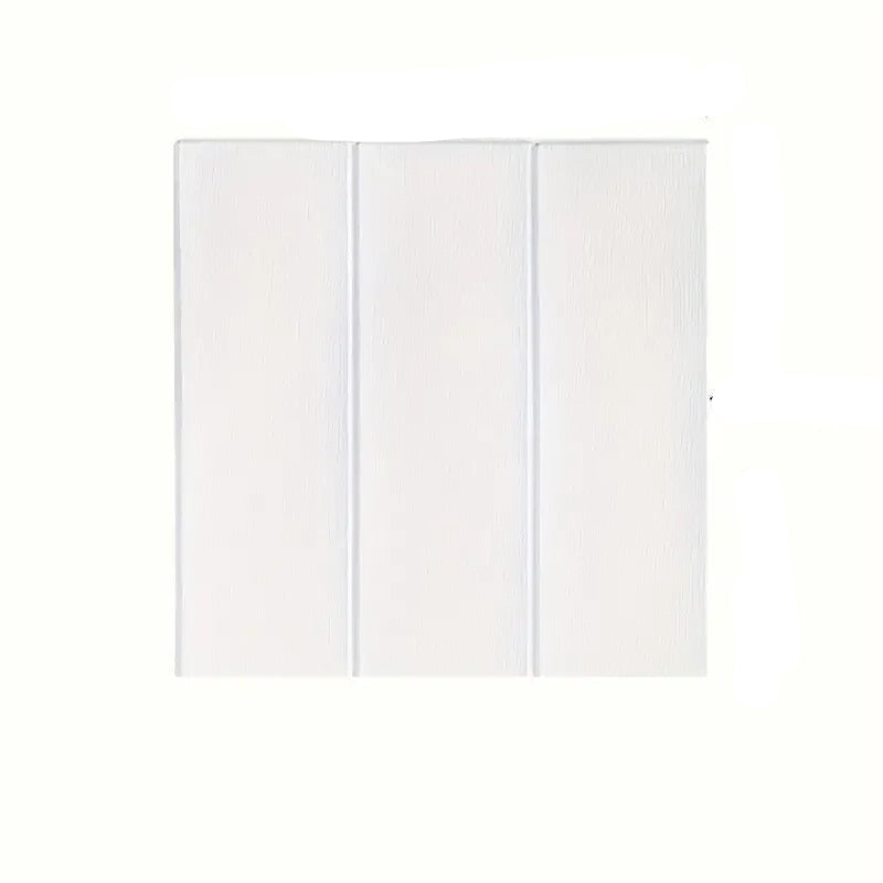 White panel with dimensions labeled on a white background