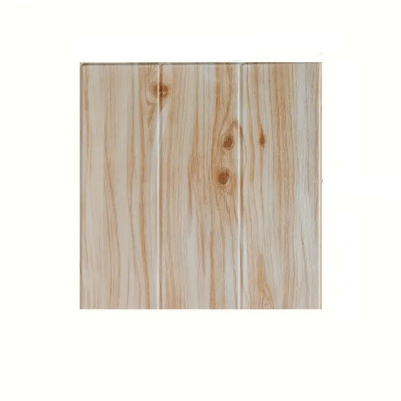 Wooden panel with dimensions indicated on a white background
