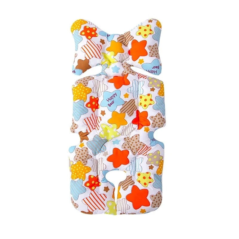Colorful phone case with star and heart patterns on a white background